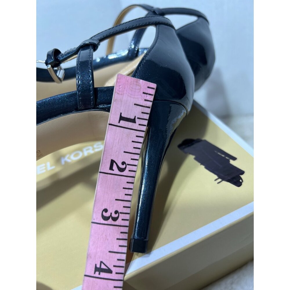 Michael Michael Kors Simone admiral mid sandal heel women size 8.5 M - Picture 6 of 9